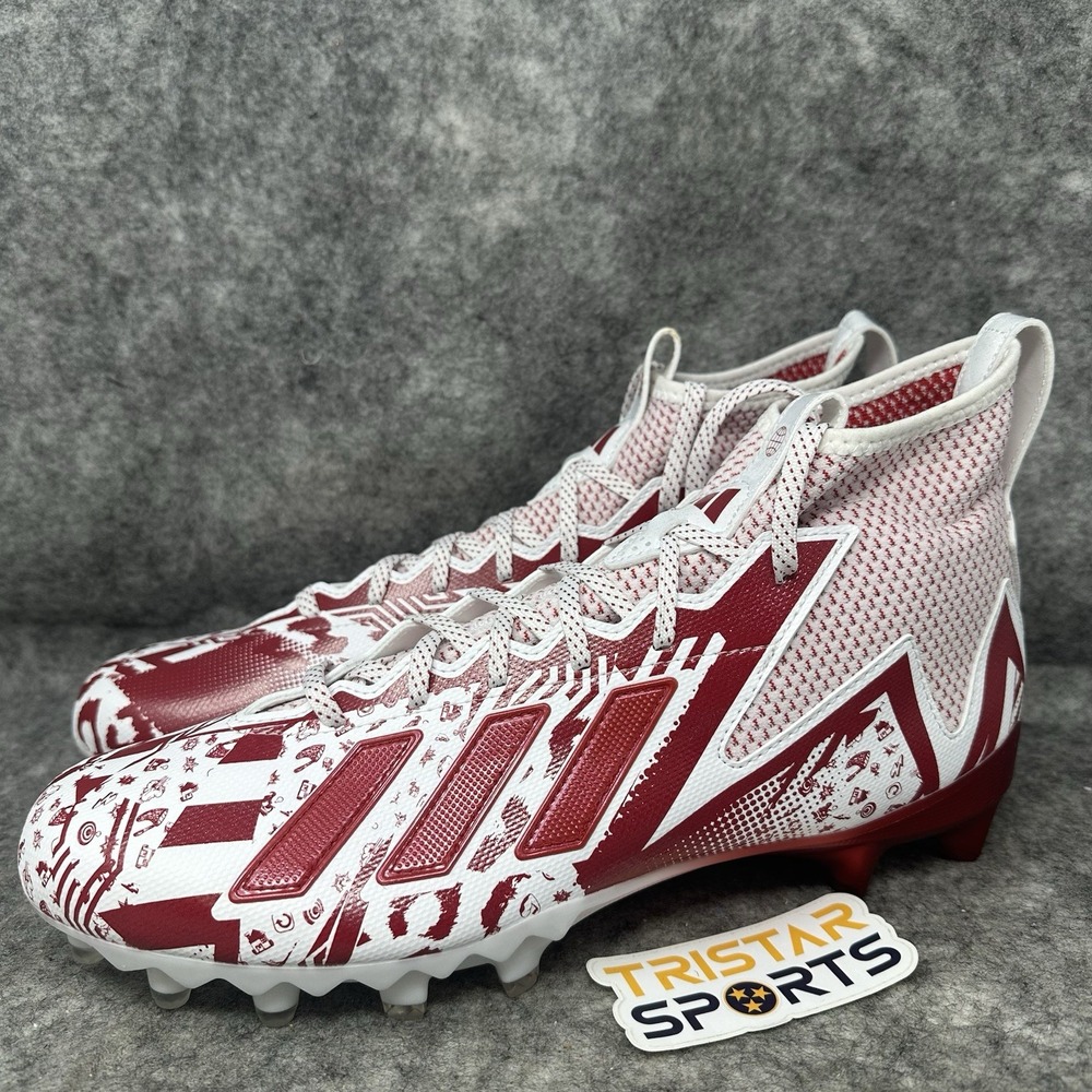 Adidas Freak 23 7v7 SMU Football Cleats Mens Size 12 Red White HP2441